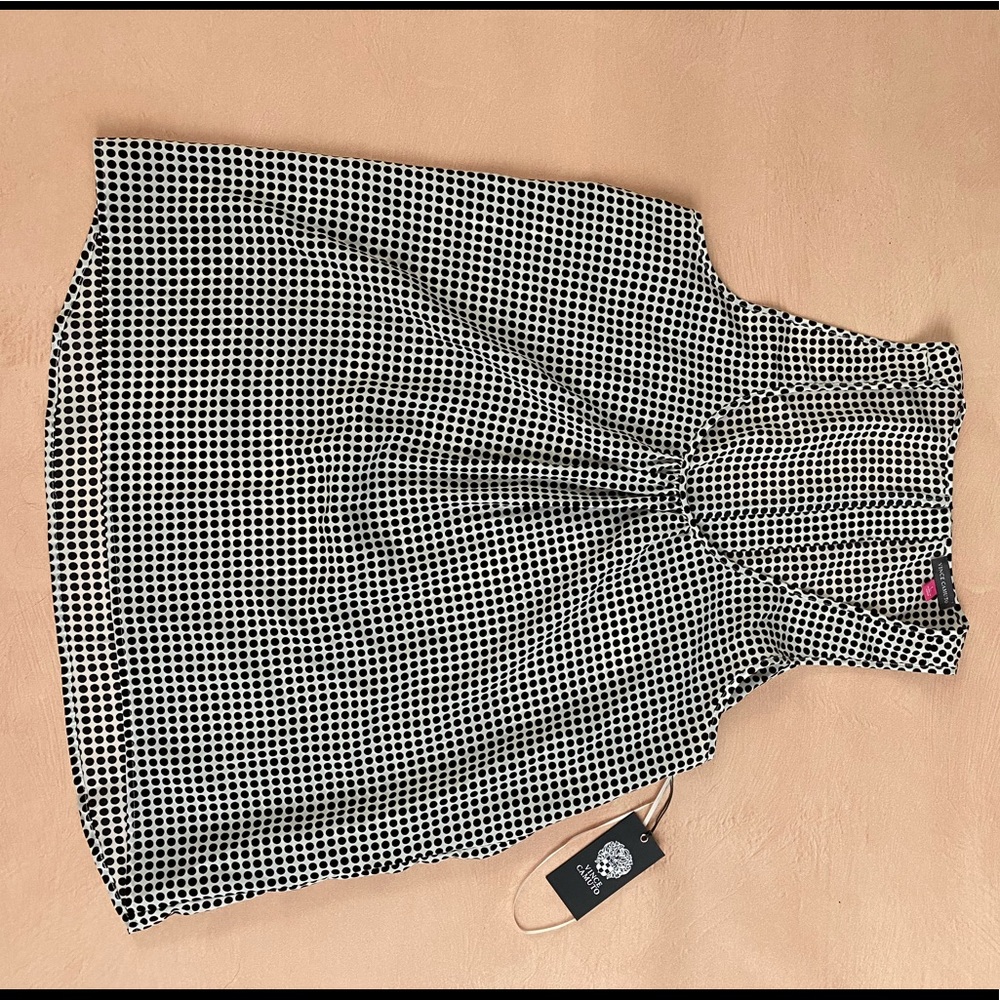 NWT Vince Camuto sleeveless silk blouse
